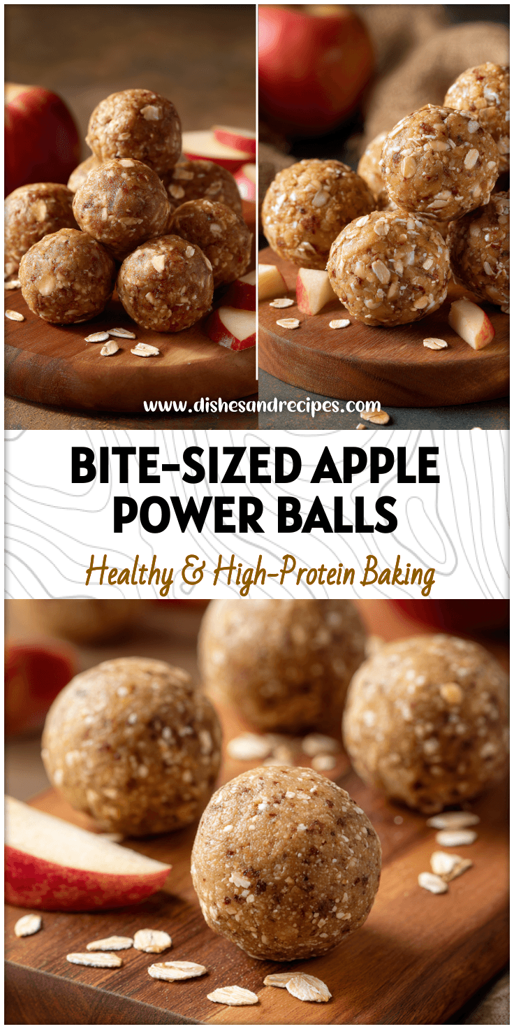 Apple Pie Protein Bites – Clean Ingredient, High Fiber Energy Balls